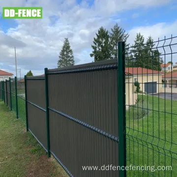 3D Curved Welded Wire Mesh Privacy Garden Fence